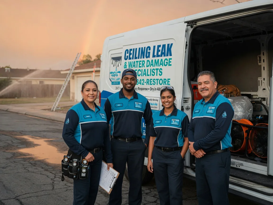 Ceiling Leak Cleanup company in Luxemburg, IA